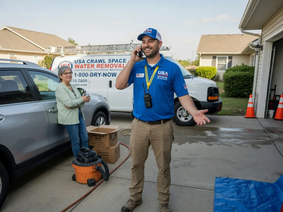 Crawl Space Water Removal Nanjemoy, MD FAQs